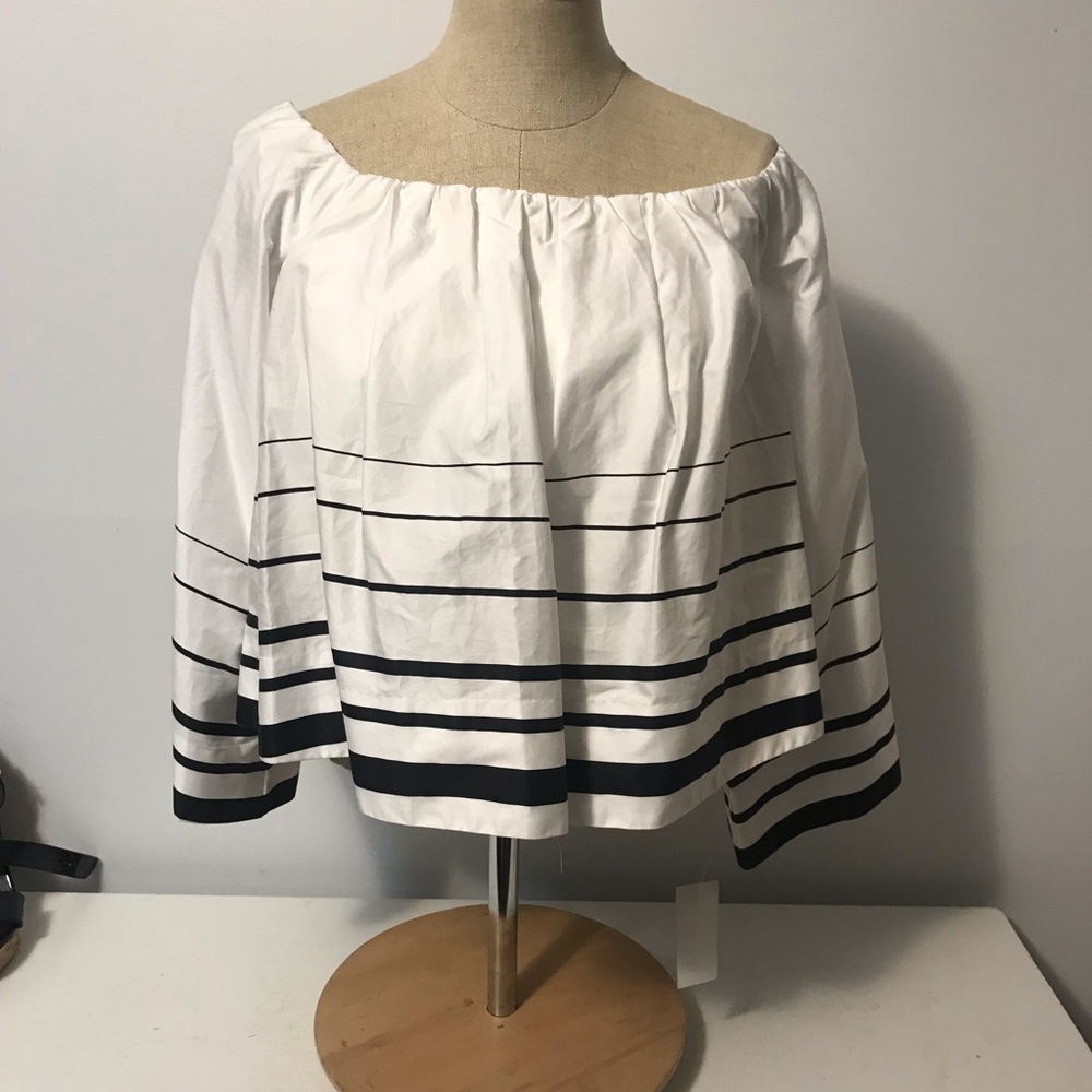 Kendal and Kyle Xs Stripe top